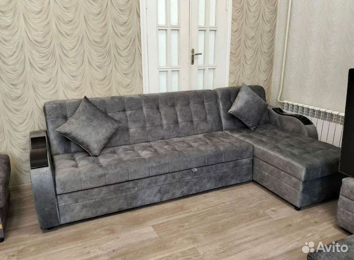 Угловой диван раскладной на заказ