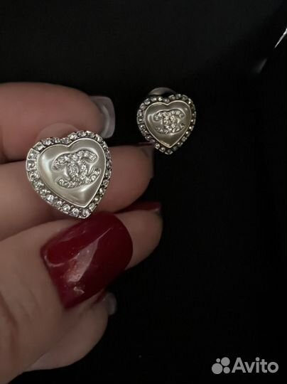 Серьги Chanel