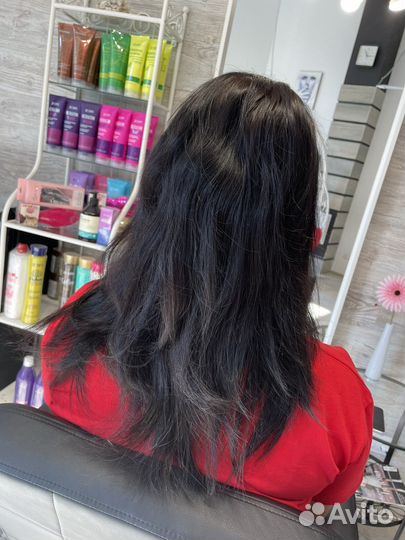 Кератиновое выпрямление