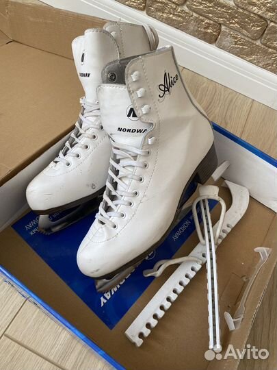 Коньки фигурные nordway alice бу 39
