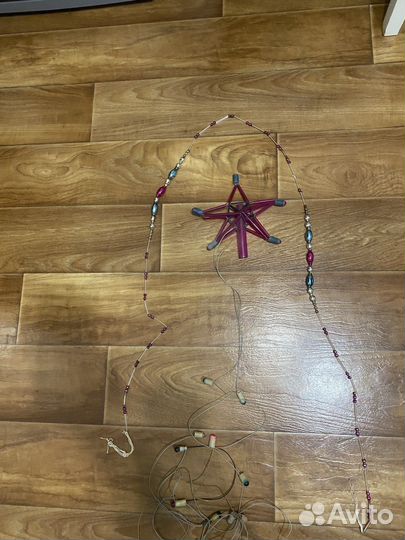 Елочные игрушки СССР стекло, картонаж, папье маше