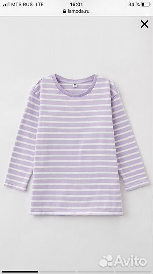 Кофта Лонгслив uniqlo новый на рост 160