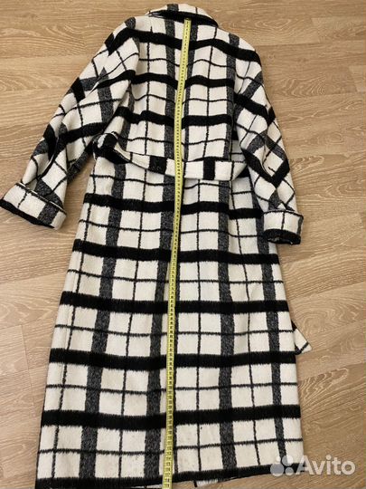 Женское стильное утепленное пальто,44 р