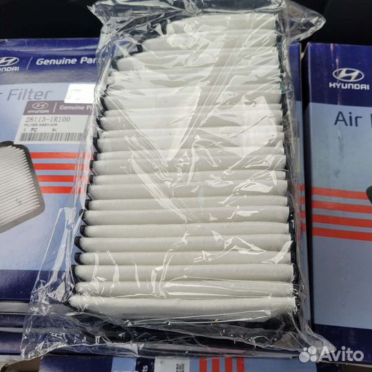 Воздушный фильтр Hyundai Solaris, KIA Rio, Soul