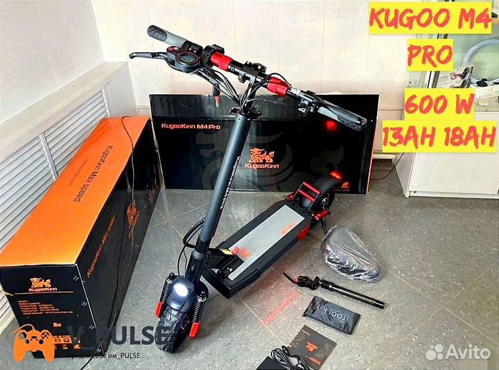 Электросамокат kugoo m4 pro
