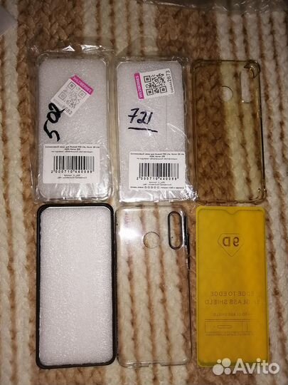 Чехлы на Huawei P30 Lite, Honor 20 Lite 2020 и 20S