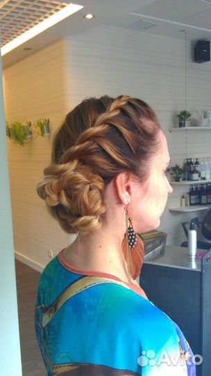 Окрашивание волос, укладки, стрижки на дому