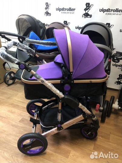 Коляска Luxmom (Belecoo) Wisesonle Q3 2в1 или 3в1