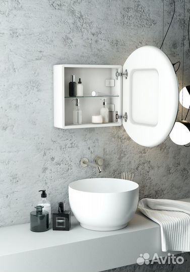 Зеркало с подсветкой для ванной