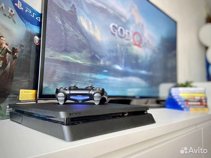 Sony Playstation 4 Slim God of war + игры