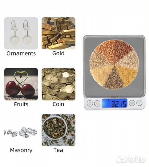 Весы ювелирные до 2кг/ Весы кухонные