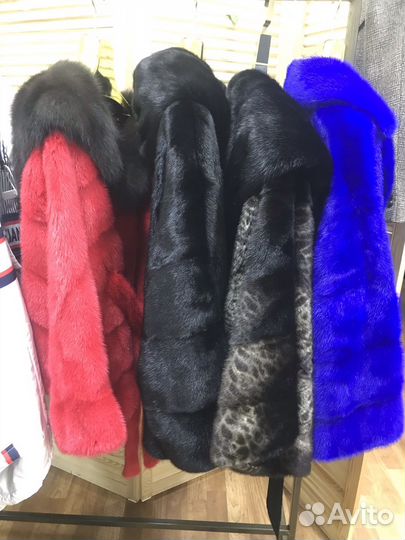 Шуба норковая новая