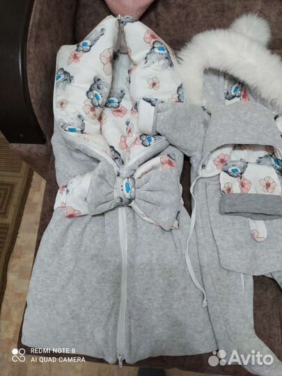 Конверт на выписку весна