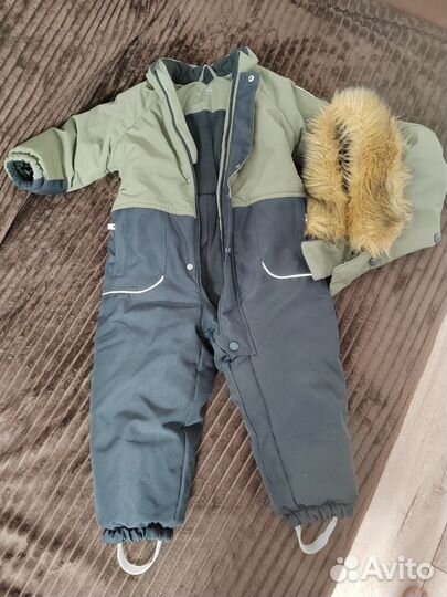 Зимний комбинезон для мальчика 92 98
