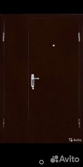 Дверь противопожарная подъездная металлическая