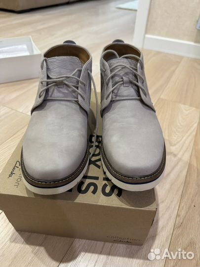 Мужские ботинки clarks