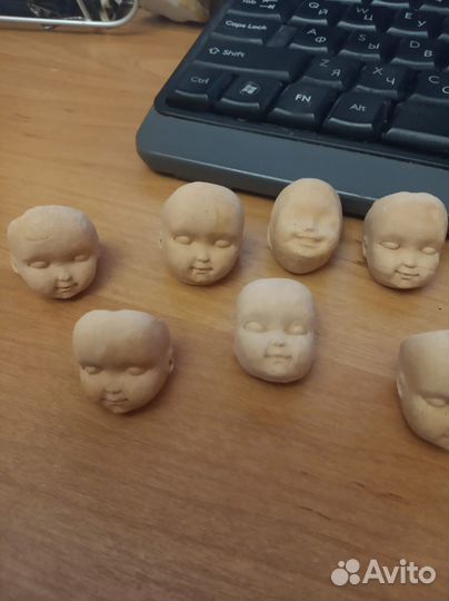 Лица для ватных кукол