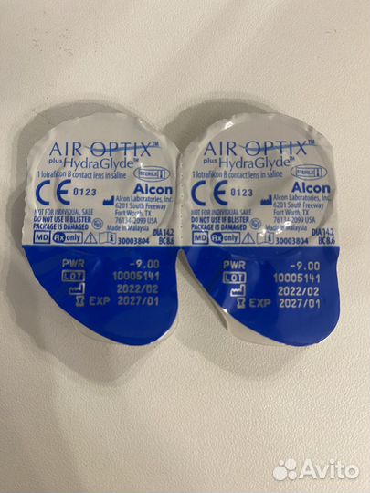 Линзы контактный на месяц
