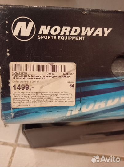 Лыжные ботинки