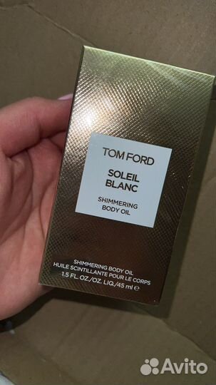 Tom Ford Масло для тела Soleil Blanc gold 45ml