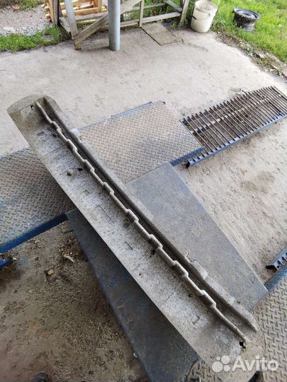 Абсорбер заднего бампера kia clarus 2