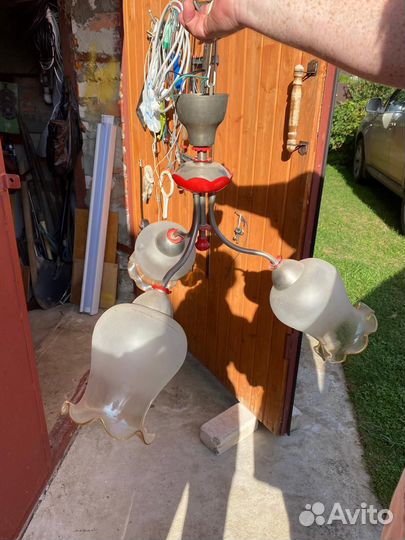 Плафоны и люстры СССР