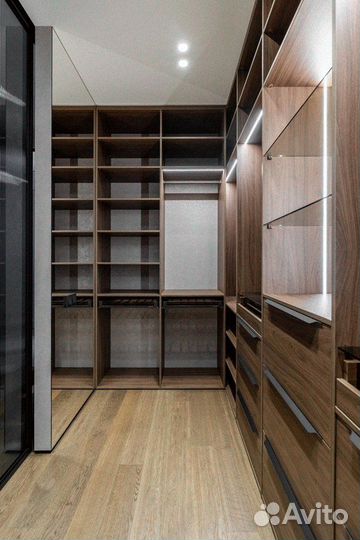 Гардеробная на заказ от производителя