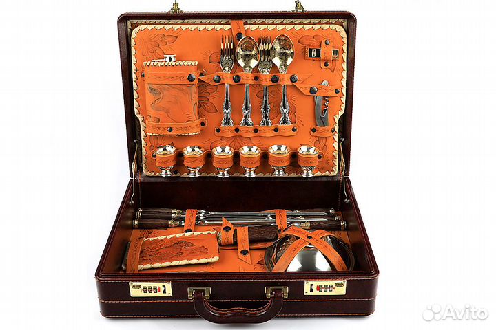 Наборы для пикника в кейсе