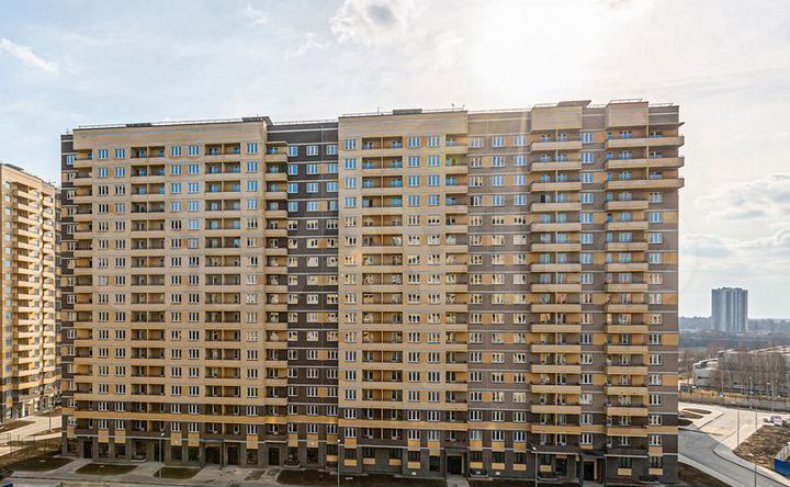 2-к. квартира, 49,4 м², 1/15 эт.
