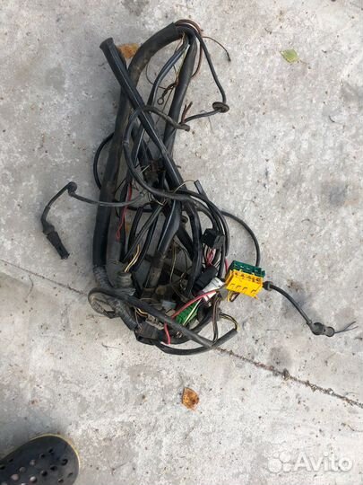 Подкапотная проводка ауди 100 с3
