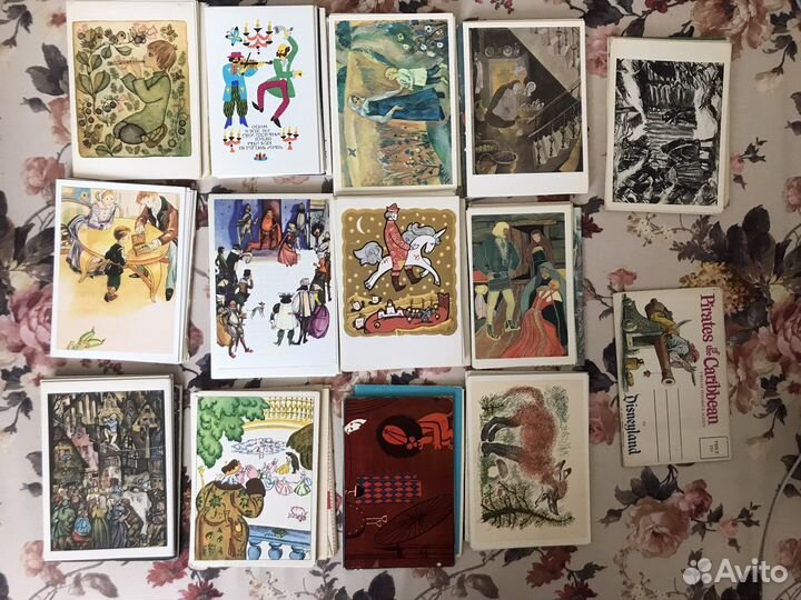 Наборы открыток времен СССР 1