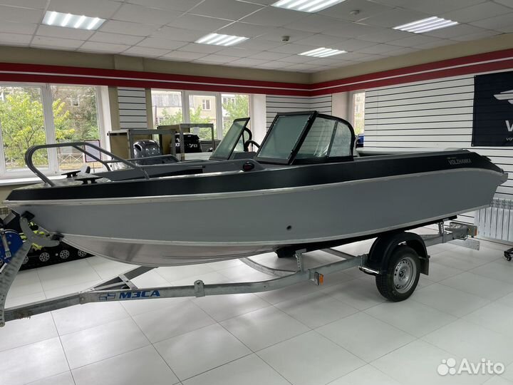 Лодка Волжанка 51 Fish + Honda 90