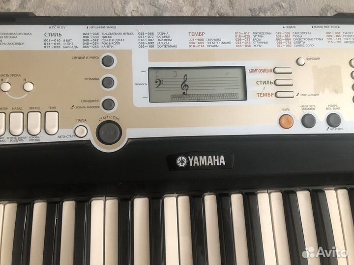 Синтезатор yamaha psr r200