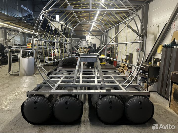 Аэрокатамаран Аэролодка Грузовая