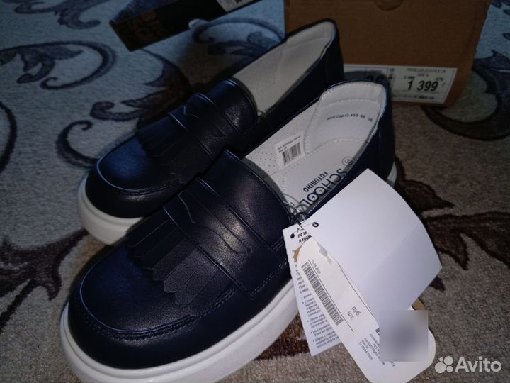 Лоферы для девочки