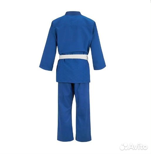 Детское кимоно для дзюдо Green Hill start синее