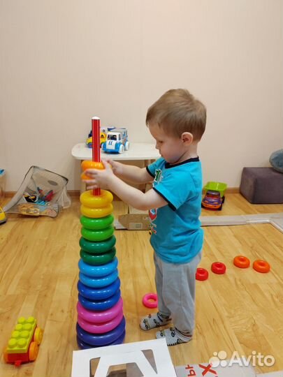 Игрушки (Пирамида, сортер Полесье)