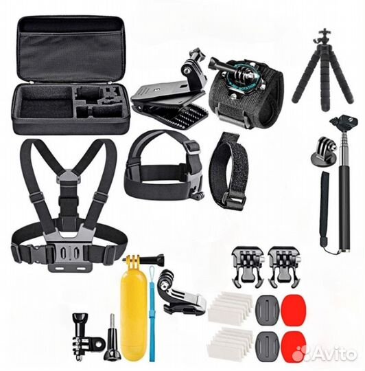 Экшен камера go pro max 360 комплект + пульт+sd