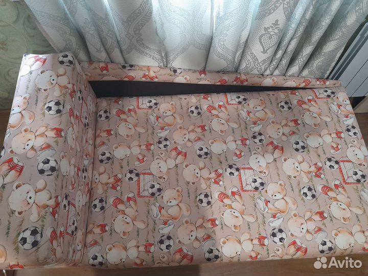 Детская кровать от 3 лет с бортиками