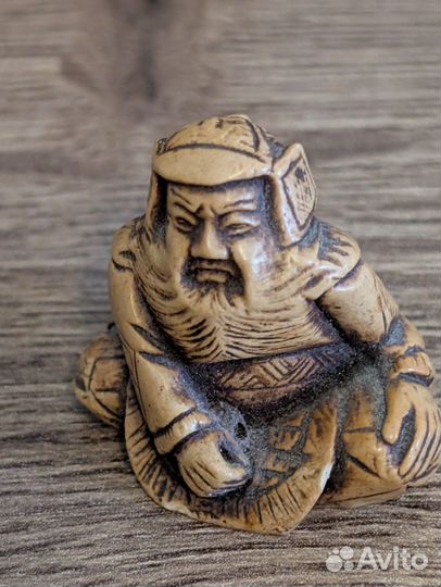 Статуэтка Нэцкэ Бисямонтэн редкая японская фигурка