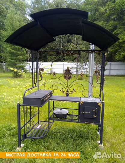 Кованый мангал