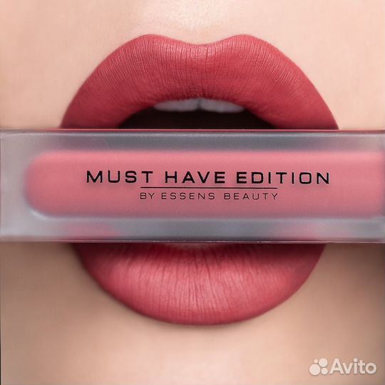 Матовая губная помада 