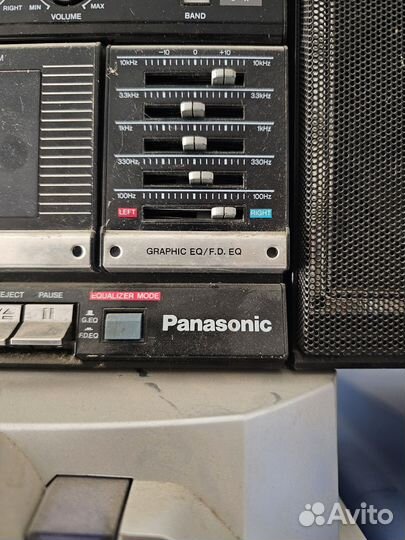 Кассетный магнитофон panasonic