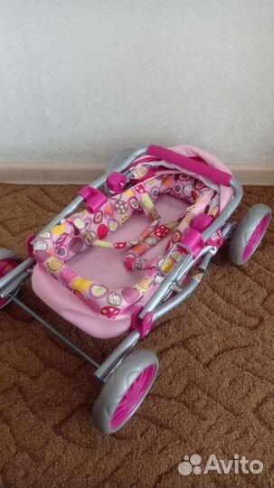 Коляска кукольная