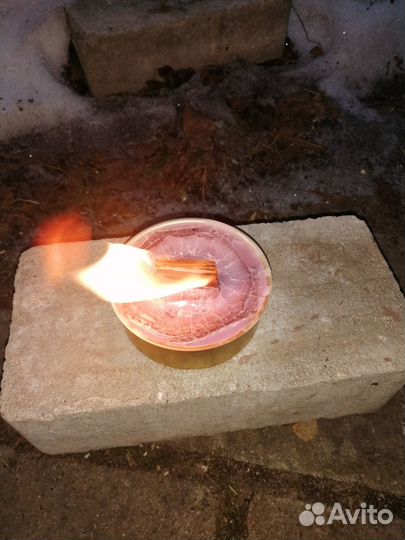 Блиндажная свеча