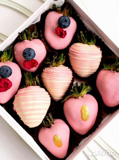 Букет из клубники в шоколаде на праздник