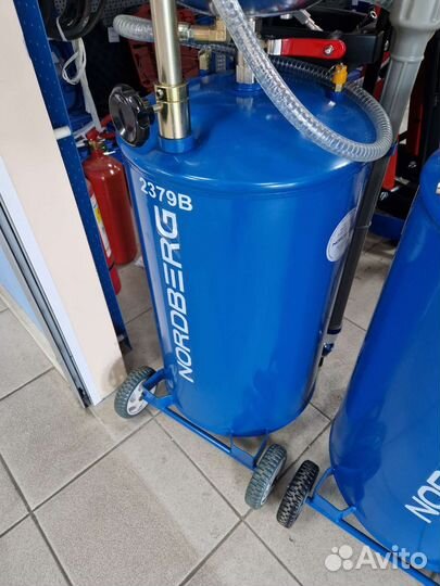 Установка для сбора масла пневматическая - торг