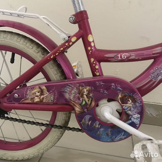 Велосипед детский для девочки Winx