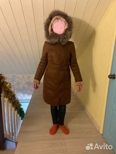 Дубленка женская зимняя