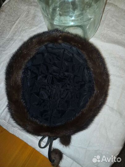 Шапка норковая зимняя